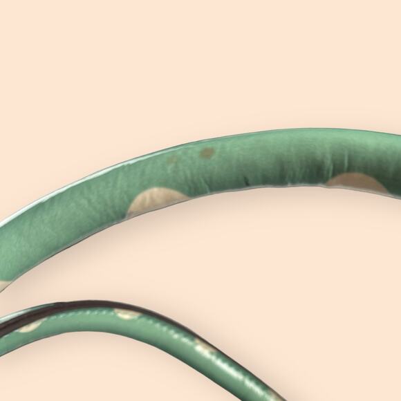 Nicole Lee Sweet Cupcake Tote Removable Interior Bag Coral Green Dogs Puppies - Picture 13 of 16